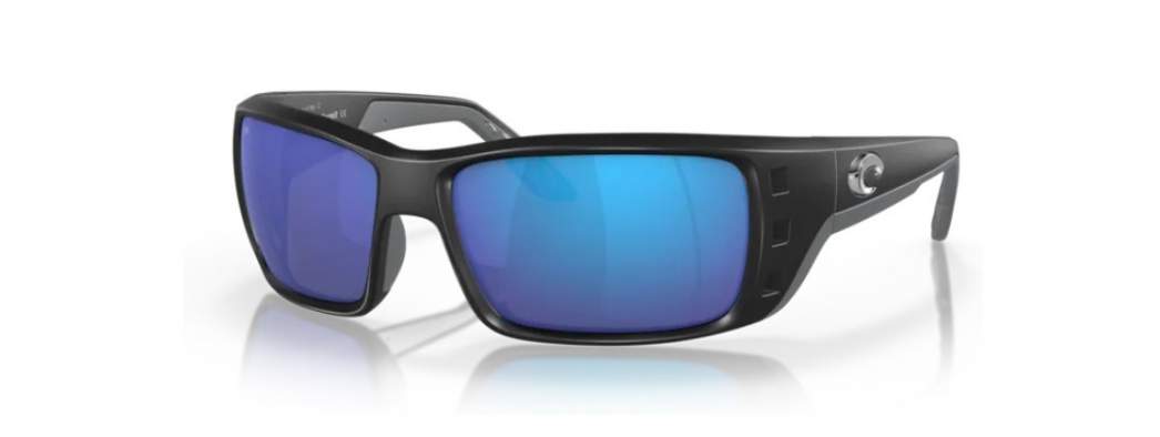 Costa Permit, Blue Mirror 580G, Matte Black