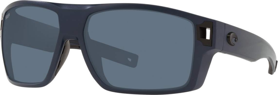 Costa Diego, Blue Mirror 580P, Matte Gray Frame