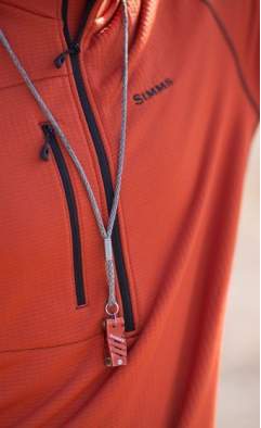 Simms Guide Lanyard, Simms Orange