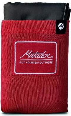 Matador POCKET BLANKET 3.0 с красным чехлом