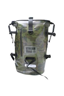 Stream Trail Dry Tank 40L, Camo Green