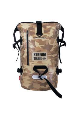 Stream Trail Dry Tank 40L, Camo Sand