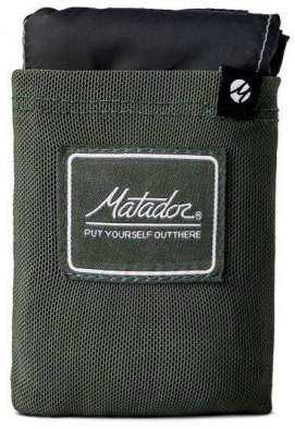 Matador POCKET BLANKET 3.0 с зелёным чехлом