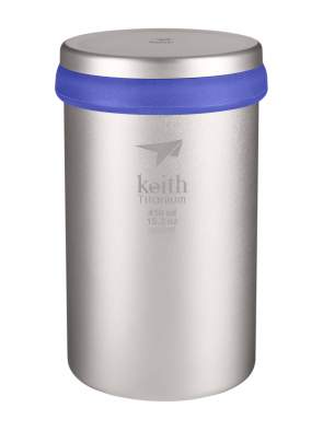 Офисная кружка с заварником Keith Titanium Ti3520 450ml, фиолетовый