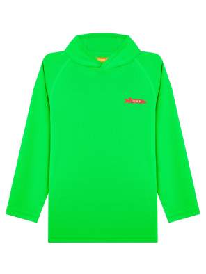 Футболка детская Pike SUNSHIELD HOODIE, Green