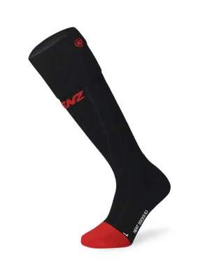 LENZ HEAT SOCK 6.1 TOE CAP MERINO COMPRESSION, Black