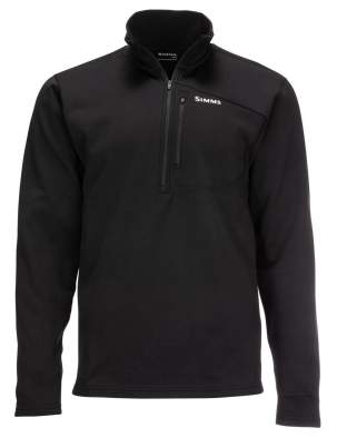 Simms Thermal 1-4 Zip Top, Black