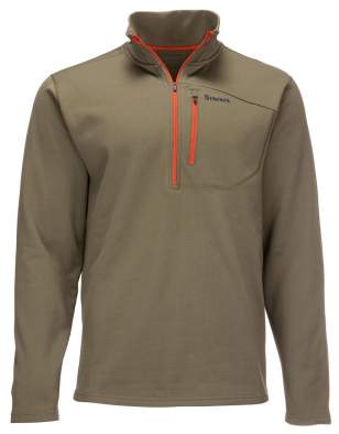 Simms Thermal 1-4 Zip Top, Dark Stone