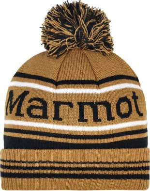 Marmot RETRO POM HAT, Scotch/Black