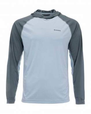 Simms Bugstopper Solarflex Hoody, Steel Blue