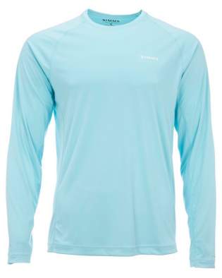 Simms SolarFlex LS Crewneck Solid, Laguna