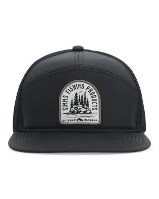 Simms 7-Panel Tech Trucker, Black