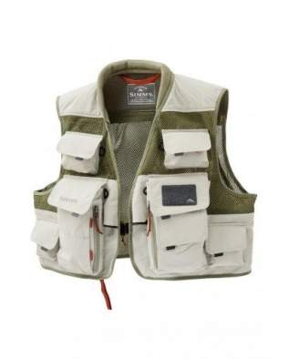 Жилет Simms Vertical Mesh Vest, Khaki