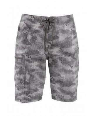 Шорты Simms Surf Short - Print, Hex Camo Sterling