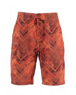 Шорты Simms Surf Short - Print, Velocity Print Orange