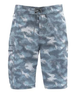 Simms Surf Short - Print, Hex Camo Storm