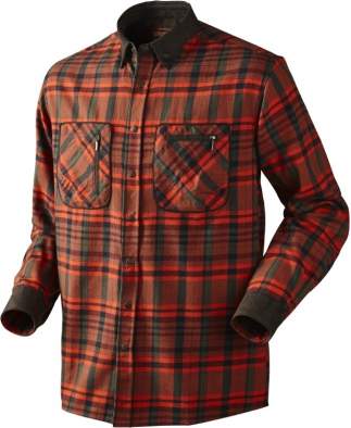 Harkila Pajala Shirt, Red Check