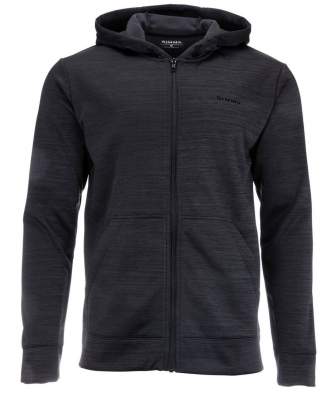 Simms Challenger Hoody - Full Zip '21, Black Heather