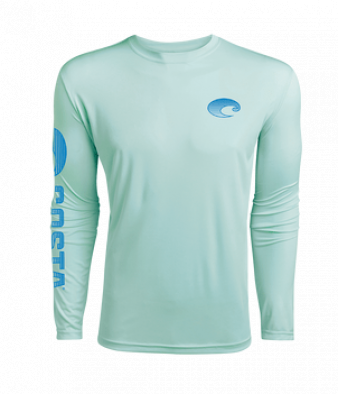 Costa TECHNICAL CREW LS SHIRT, Mint