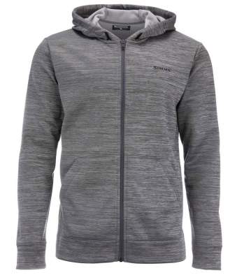 Simms Challenger Hoody - Full Zip '21, Steel Heather