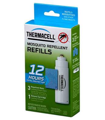 Набор запасной ThermaCell REFILLS MR 000-12  (1 газовый картридж + 3 пластины)