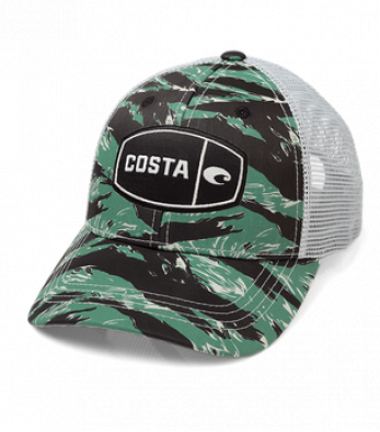 Кепка Costa Tiger Camo Trucker, Green