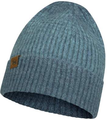 Buff Knitted Hat Marin, Denim