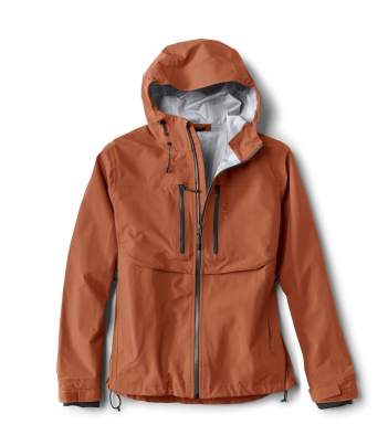 Orvis Clearwater Jacket Mens, Rust