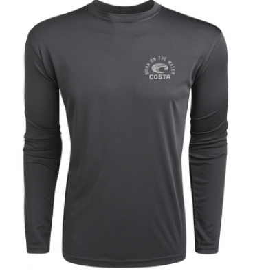 Costa TECHNICAL TARPON LS SHIRT, Gray