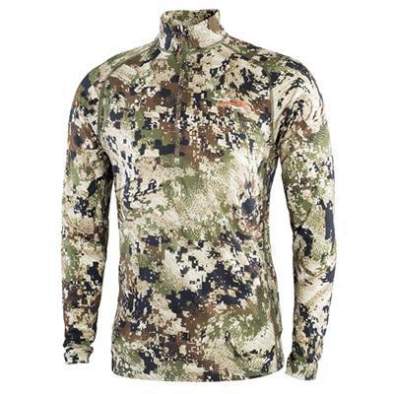 Sitka Merino Core Light Weight Half-zip, Optifade Subalpine