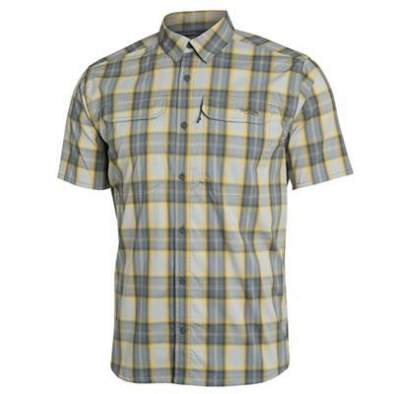 Sitka Globetrotter Shirt SS, Aluminum Plaid