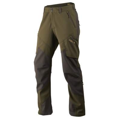 Harkila Lagan Trousers, Willow Green-Deep Brown