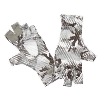 Simms BugStopper SunGlove, Hex Flo Camo Steel