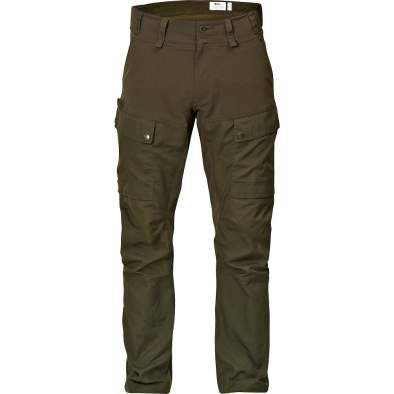 Fjallraven Lappland Hybrid Trousers M, Dark Olive