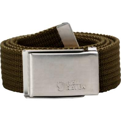 Fjallraven Merano Canvas Belt, Dark Olive