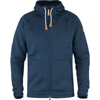 Fjallraven Övik Fleece Hoodie M, Navy