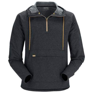 Simms Vermilion Hoody, Black Heather