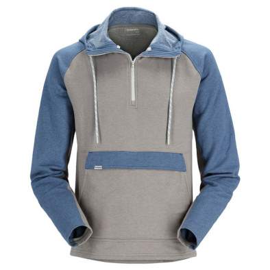 Simms Vermilion Hoody, Steel Heather-Navy Heather