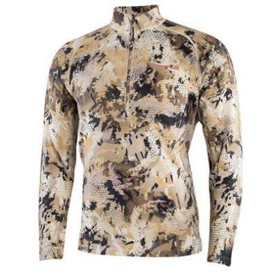 Водолазка Sitka Merino Heavyweight Half-Zip, Optifade Waterfowl