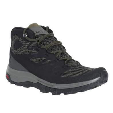 Ботинки Salomon OUTline Mid GTX, Black-Beluga-Cap