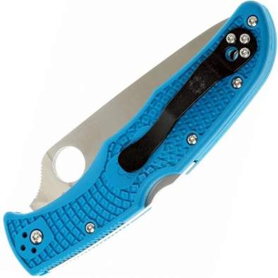 Нож складной Spyderco Endela Lightweight K390 Blue, клинок P 8,7 см