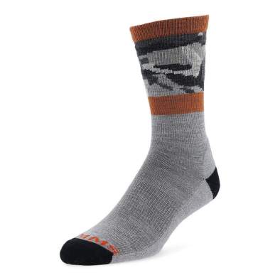 Носки Simms Daily Sock, Woodland Camo Steel