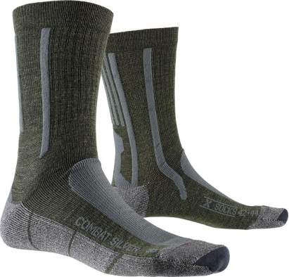 X-SOCKS COMBAT SILVER, Black Gray