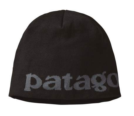 Patagonia M's Beanie Hat Logo Belwe Black