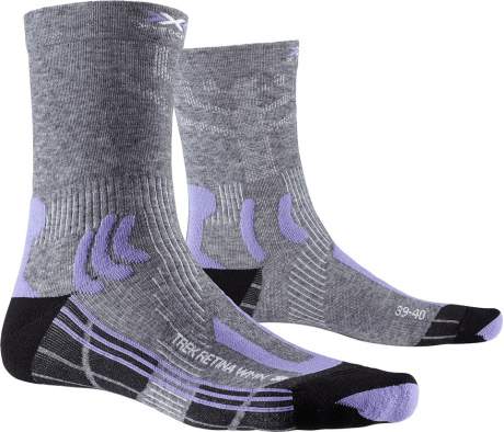 X-SOCKS® TREK RETINA, Grey Multi Melange