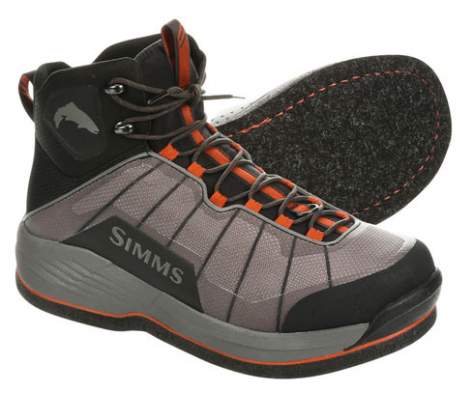 Simms Flyweight Boot Felt, Steel Grey