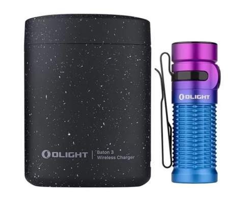 Olight Baton 3 Purple Gradient Premium Edition