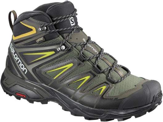 Salomon X ULTRA 3 MID GTX, Castor Gray-Black