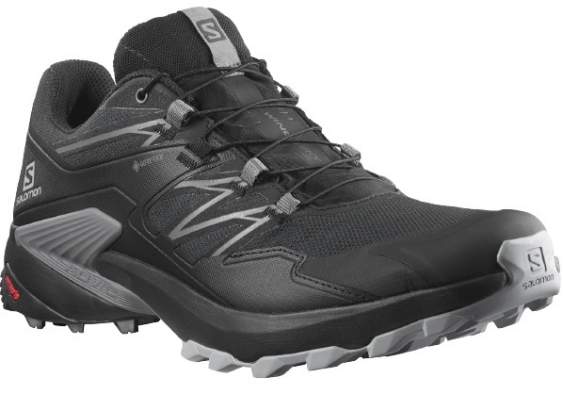 Salomon WINGS SKY GTX, Ebony-Black-Lemo