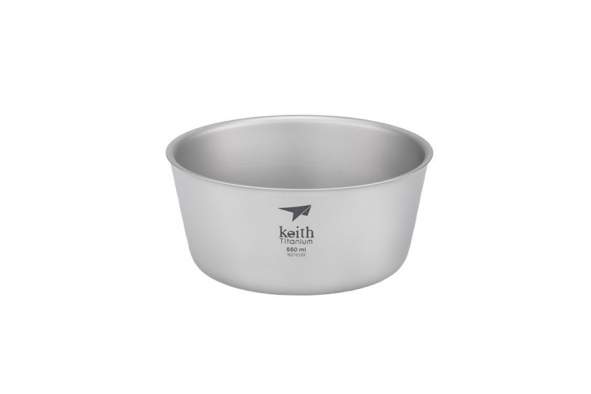 Двустенная миска Keith Titanium Ti5322 550ml